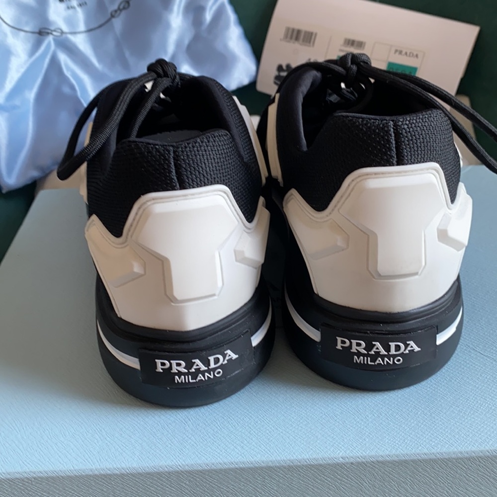 Mens Prada Platform Sneakers - Picture 3 of 7